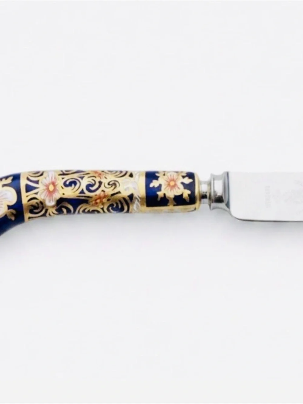 Royal Crown Derby Traditional Imari Design Tea / Butter Knife Discontinued